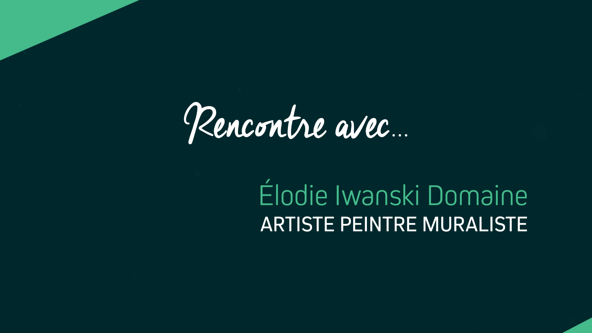 Interview | Artiste Peintre Muraliste